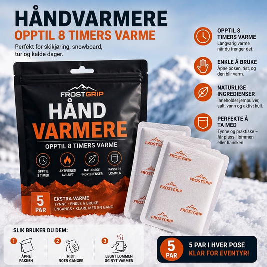 Hold hendene varme i bakken