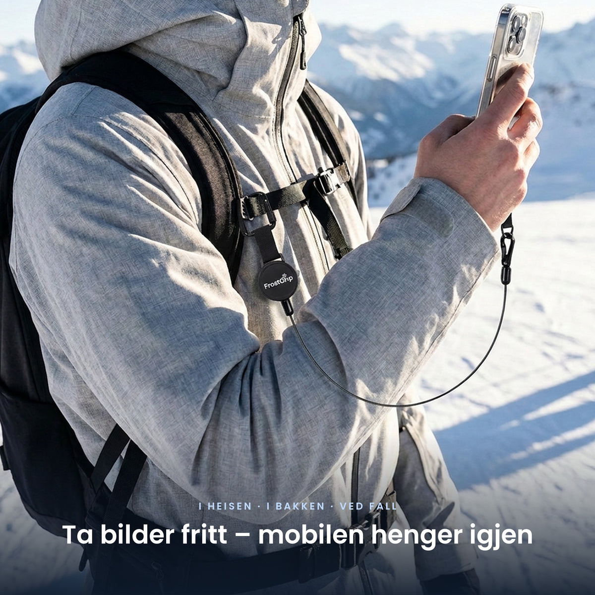 FrostGrip™ Anti-Drop Mobilreim